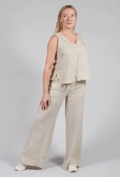 Ecoalf Trousers^Mosaalf Pants in White Sand