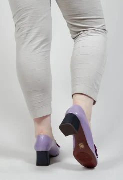 Chie Mihara Boots^Mukai Heel in Purple