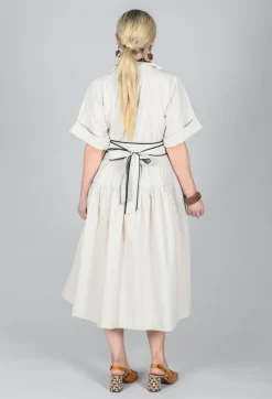 Les Filles d'Ailleurs Dresses^Multi Tiered Dress in Beige