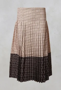 Traces of Me Skirts^Multipleats Atena Skirt in Moonstruck