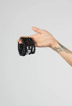 Katerina Vassou Bracelets^Multistrand Bracelet in Black and White