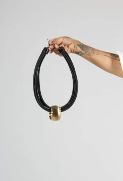 Katerina Vassou Necklaces^Multistrand Necklace with Bronze Pendant