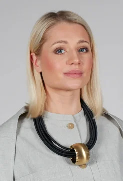 Katerina Vassou Necklaces^Multistrand Necklace with Bronze Pendant