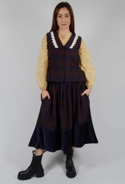 Ewa I Walla Skirts^Nanna Skirt in Check