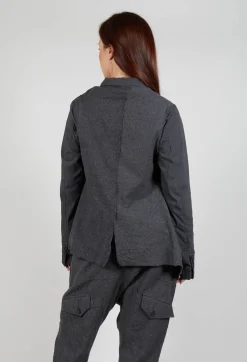 Rundholz Mainline Jackets^Neck Tie Contrast Stripe Jacket in Slate