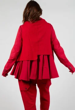 Rundholz Mainline Jackets^Neck Tie Jacket in Cardinal