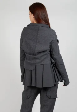 Rundholz Mainline Jackets^Neck Tie Jacket in Slate