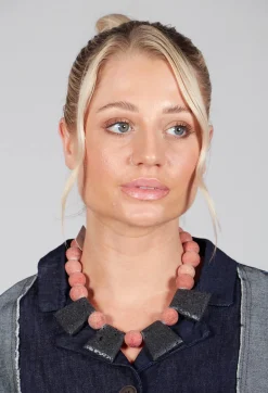 Beatrice Markatos Necklaces^Necklace in Coral and Lava