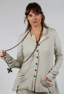 Pluslavie Necklaces^Necklace with Cross Pendant in Olive