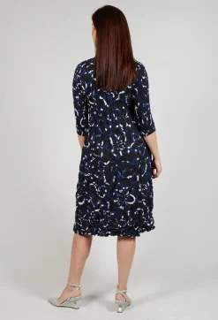 Alquema Dresses^Nehry Coat Dress in Black Dynasty