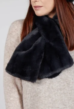 Rene Derhy Scarves^Neige Scarf in Noir