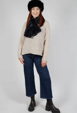Rene Derhy Scarves^Neige Scarf in Noir