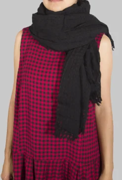 Privatsachen Scarves^Neohne Scarf in Kaviar Black