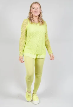 Rundholz Black Label Tops^Netted Top in Sun