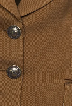 T.ba Jackets^Notched Lapel Blazer in Rust