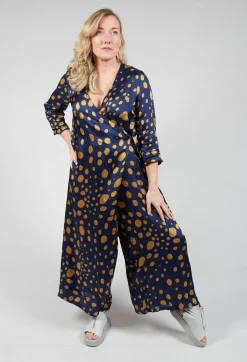 Jayko Jumpsuits^Nungua Jumpsuit in Navy