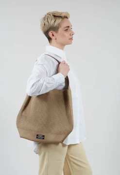 Ecoalf Bags^Ocean Tikaalf Bucket Bag in Soft khaki