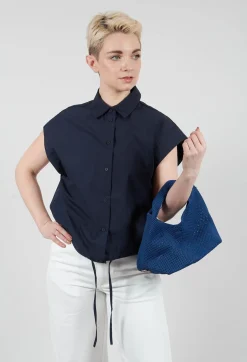 Ecoalf Bags^Ocean Tikaalf Mini Bag in Royal Blue