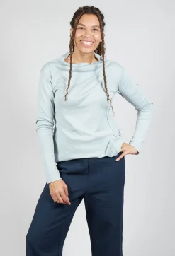 Aequamente Shirts & Blouses^Off The Shoulder Shirt in Ghiaccio