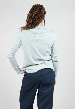 Aequamente Shirts & Blouses^Off The Shoulder Shirt in Ghiaccio