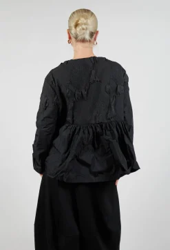 Xenia Design Tops^Oman Blouse in Black