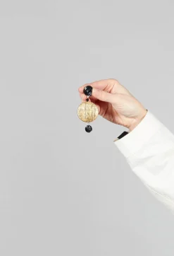 Angela Caputi Earrings^Oman Clip Earrings in Galassia