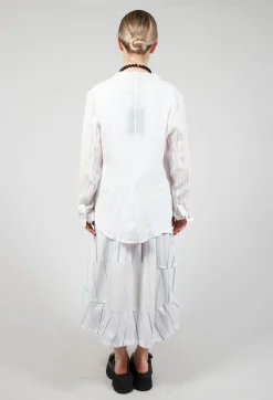 Moyuru Jackets^Open Front Jacket in White