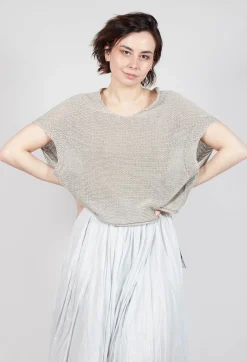 Rundholz Mainline Jumpers^Open Knit Jumper in Dust