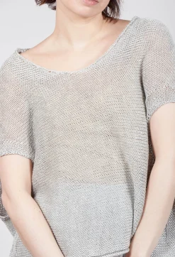 Rundholz Mainline Jumpers^Open Knit Jumper in Moon Mel