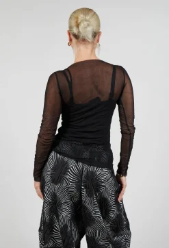 Xenia Design Tops^Or Top in Black