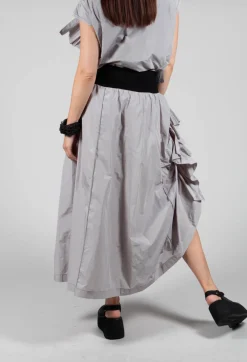 Xenia Design Skirts^ORDI Skirt in Black Light Grey