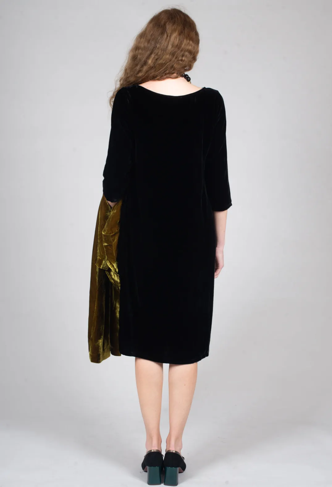 Bianco Levrin Dresses^Oriana Dress in Poppy Black