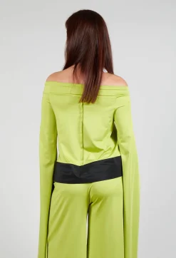 Xenia Design Shirts & Blouses^OSTA Shirt in Light Green Black