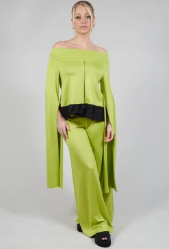 Xenia Design Shirts & Blouses^OSTA Shirt in Light Green Black