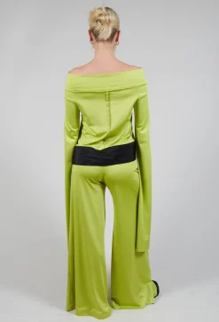 Xenia Design Shirts & Blouses^OSTA Shirt in Light Green Black