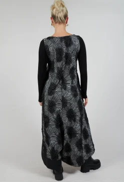 Xenia Design Dresses^Overall Printed Jumpsuit in Black and White