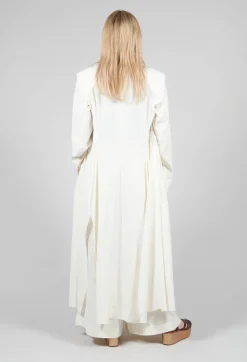 Isabel Benenato Coats^Overcoat in White