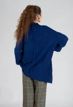 Pal Offner Knitwear|Jumpers^Oversize Pullover in Gentian Blue