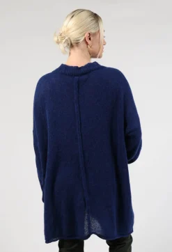 Pal Offner Knitwear|Jumpers^Oversize Pullover in Gentian Blue