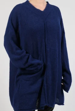 Pal Offner Knitwear|Jumpers^Oversize Pullover in Gentian Blue