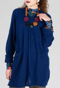 Pal Offner Knitwear|Jumpers^Oversize Pullover in Gentian Blue