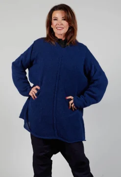 Pal Offner Knitwear|Jumpers^Oversize Pullover in Gentian Blue