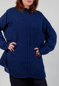 Pal Offner Knitwear|Jumpers^Oversize Pullover in Gentian Blue