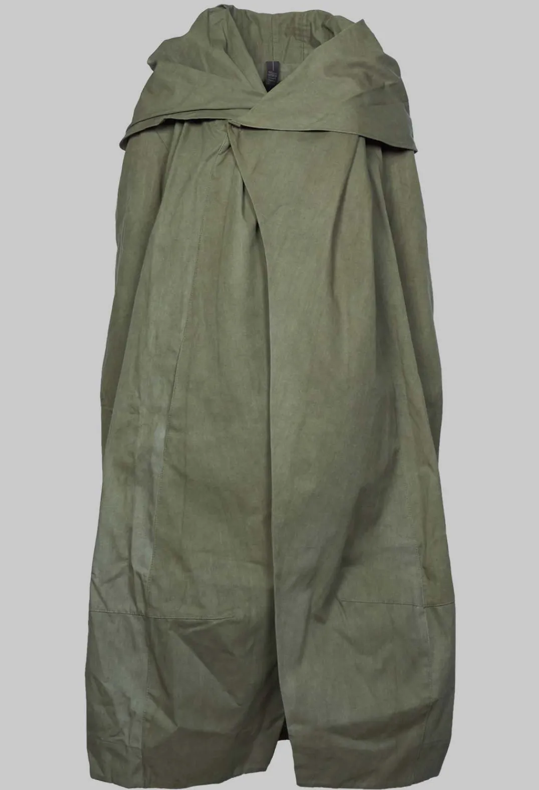 Jayko Coats^Oversized Draped Wapi Coat in Green