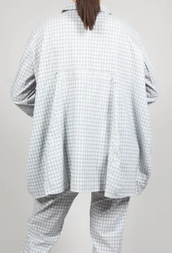 Rundholz Black Label Jackets^Oversized Lightweight Jacket in Water Check