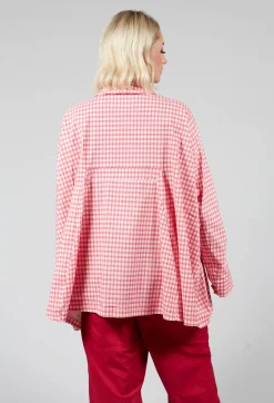 Rundholz Black Label Jackets^Oversized Lightweight Jacket in Cherry Check