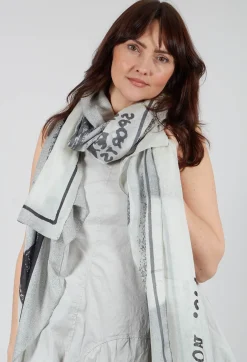 Rundholz Mainline Scarves^Oversized Print Scarf in Galaxy Print