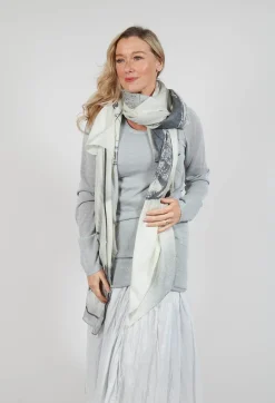 Rundholz Mainline Scarves^Oversized Print Scarf in Galaxy Print