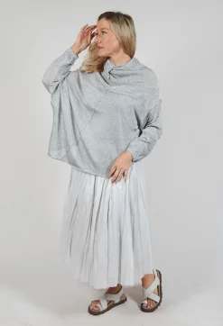 Rundholz Mainline Jumpers^Oversized Sheer Knit in Moon Sparkle