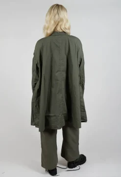 Rundholz Black Label Dresses^Oversized Shirt Dress in Camp Print